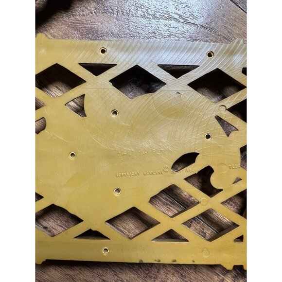 Vintage Wall Plaques Ornate Regency Dart 1970sGold Spring Floral Fall Bounty 4pc - Picture 8 of 10